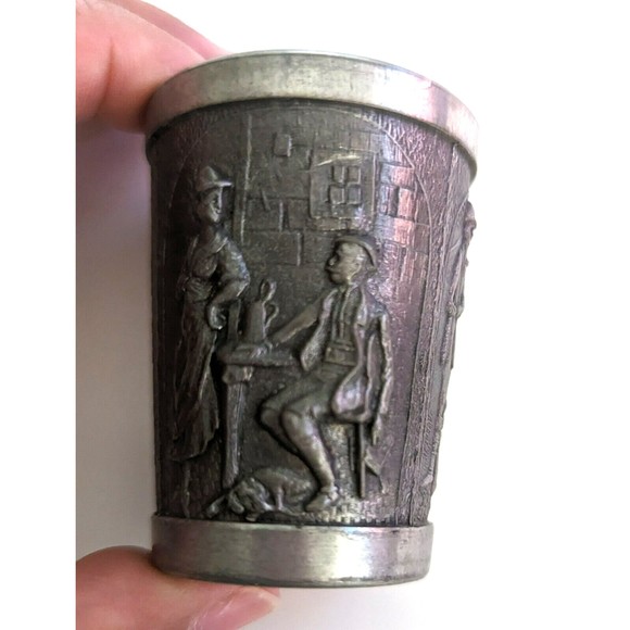 Handwerks Siegel German Pewter Cup Innung Deutscher Zinn Giesser - Picture 8 of 8